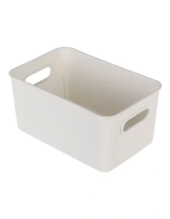 27.5cm Kaia Storage Basket Organiser Container W/ Handles Assorted -Furniture Series Store 814096360 3 720x928