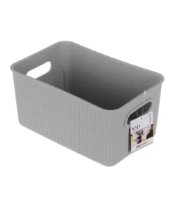 27.5cm Kaia Storage Basket Organiser Container W/ Handles Assorted -Furniture Series Store 814096360 5 720x928