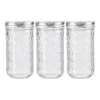 3PK 350ml Quilted Glass Conserve Canister Jar Food Storage Clear 2 3PK 350ml Quilted Glass Conserve Canister Jar Food Storage Clear -Furniture Series Store 814203730 1 720x928