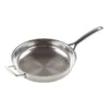Le Creuset Classic 3-Ply Stainless Steel Frypan Uncoated 28cm