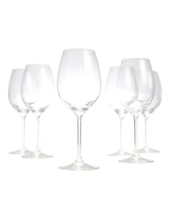 Cuvee Set Of 6 Wine Glasses