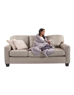 Feel Perfect Sherpa Fleece Heated Throw Blankets -Furniture Series Store 814451950 3 720x928