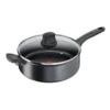 Tefal Ultimate Induction 26cm Non-Stick Sautepan And Lid In Black