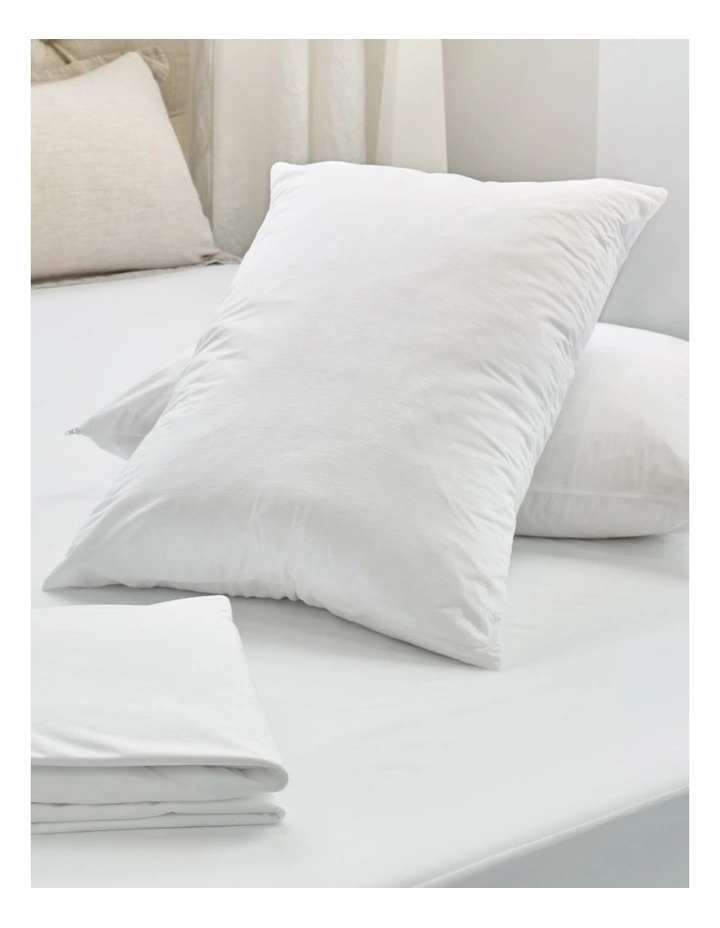 Halcyon Bamboo Jersey Waterproof Fitted Pillow Protector 4 Halcyon Bamboo Jersey Waterproof Fitted Pillow Protector - Image 2