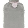 Deluxe Vegan Fur Hot Water Bottle Smokey Grey -Furniture Series Store 820751860 1 720x928
