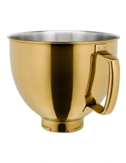 KitchenAid 4.7L Tilt Head Stand Mixer PVD Bowl Gold 5KSM5SSBRG