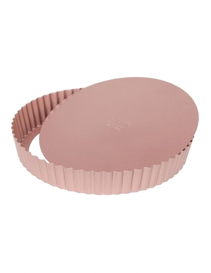 Rose Gold Quiche & Tart Pan 24cm 4 Rose Gold Quiche & Tart Pan 24cm - Image 2