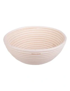 22cm Dia. X 8.5cm Round Proving Basket Natural