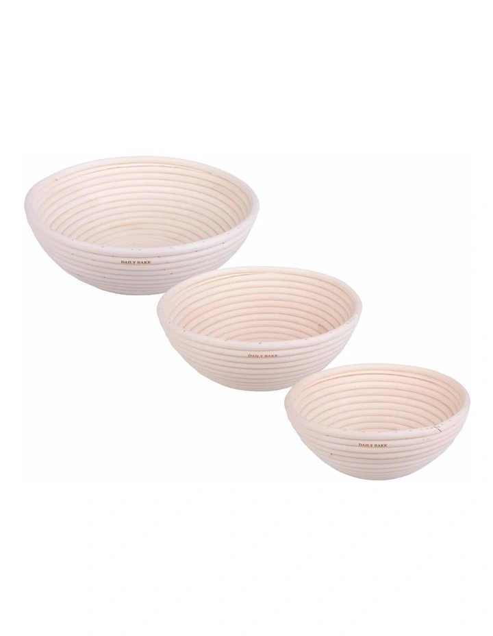 22cm Dia. X 8.5cm Round Proving Basket Natural 4 22cm Dia. X 8.5cm Round Proving Basket Natural - Image 2