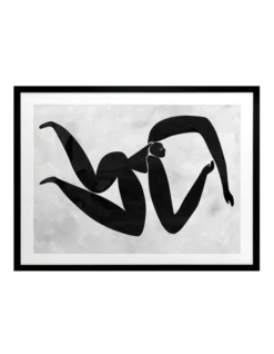 Lydia Cut-Out IV Print Black Frame