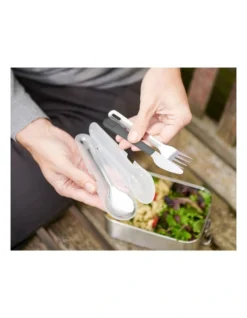 Joseph Joseph GoEat Stainless Steel Cutlery Set In Anthracite 12 Joseph Joseph GoEat Stainless Steel Cutlery Set In Anthracite -Furniture Series Store 836396470 5 720x928