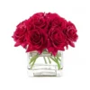 Real Touch Faux Silk Red Rose Arrangement 1 Real Touch Faux Silk Red Rose Arrangement -Furniture Series Store 837982000 1 720x928