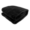 Mink Blanket Black Double Sided Queen Size Soft Plush Bed Faux Throw Rug -Furniture Series Store 840050470 1 720x928