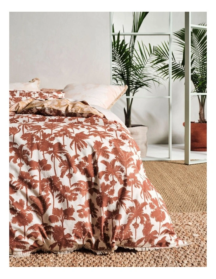 Linen House Tourelles Quilt Cover Set Paprika 4 Linen House Tourelles Quilt Cover Set Paprika - Image 2