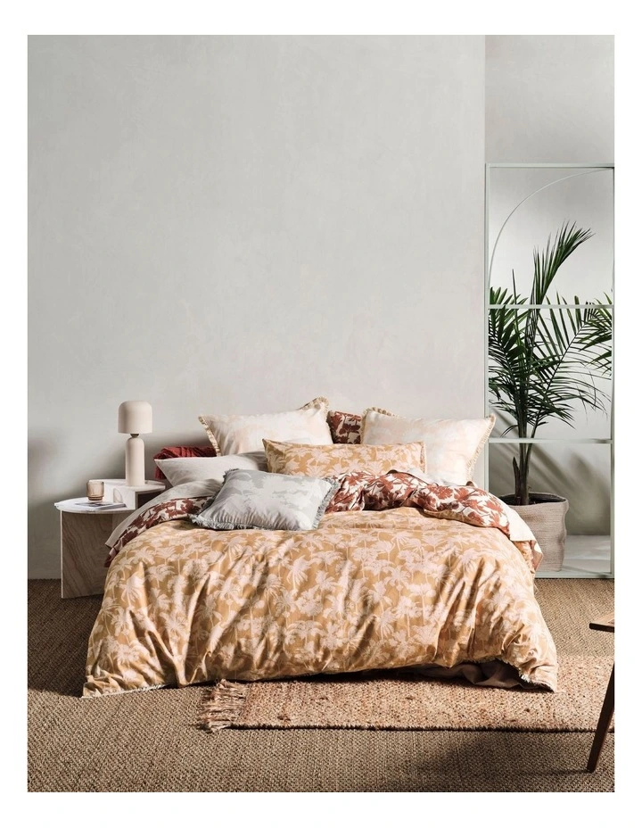 Linen House Tourelles Quilt Cover Set Paprika 5 Linen House Tourelles Quilt Cover Set Paprika - Image 3