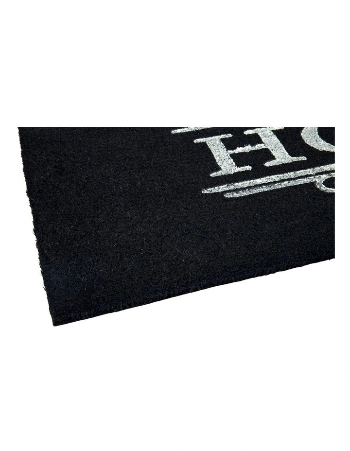 Home Dark Grey PVC Backed Coir Doormat 45x75 Cm 5 Home Dark Grey PVC Backed Coir Doormat 45x75 Cm - Image 3