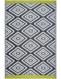180x270cm Valencia Recycled Plastic Outdoor Rug And Mat