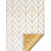 150x238 Cm Recycled Plastic Outdoor Rug And Mat Reversible Waterproof Sydney Gold And Cream 2 150x238 Cm Recycled Plastic Outdoor Rug And Mat Reversible Waterproof Sydney Gold And Cream -Furniture Series Store 840980260 1 720x928