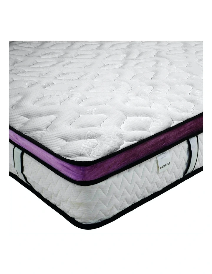 New Laura Hill Mattress Queen Size Euro Top Pocket Spring Natural Latex Foam Bed 5 New Laura Hill Mattress Queen Size Euro Top Pocket Spring Natural Latex Foam Bed - Image 3
