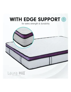 New Laura Hill Mattress Queen Size Euro Top Pocket Spring Natural Latex Foam Bed 14 New Laura Hill Mattress Queen Size Euro Top Pocket Spring Natural Latex Foam Bed -Furniture Series Store 845505100 6 720x928