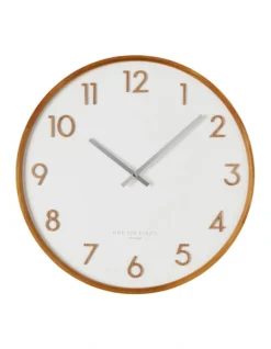 SCARLETT White 50cm Wall Clock