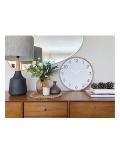 SCARLETT White 50cm Wall Clock -Furniture Series Store 847738990 4 720x928