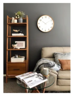 SCARLETT White 50cm Wall Clock -Furniture Series Store 847738990 5 720x928