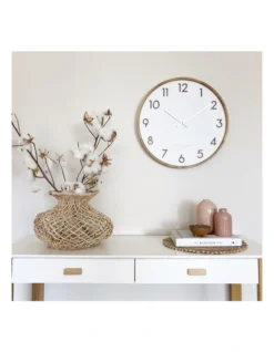 SCARLETT White 50cm Wall Clock -Furniture Series Store 847738990 6 720x928