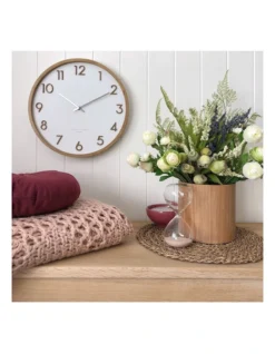 SCARLETT White 50cm Wall Clock -Furniture Series Store 847738990 7 720x928