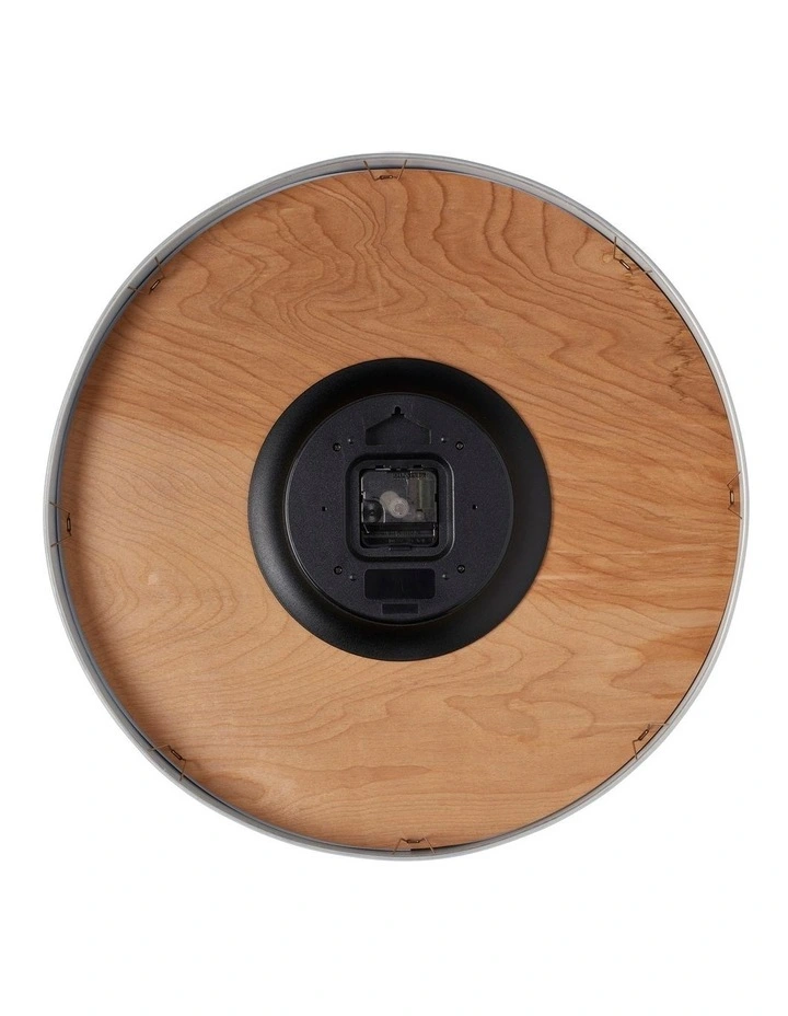 Willow Charcoal 50Cm Silent Wall Clock 5 Willow Charcoal 50Cm Silent Wall Clock - Image 3