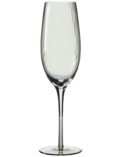 Amana Flute 280ml Set Of 4 Sage