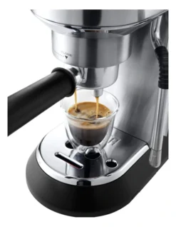 DeLonghi Dedica Arte Manual Pump Coffee Machine Metal EC885M -Furniture Series Store 851103550 2 720x928