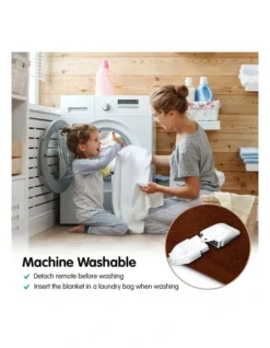 Heated Electric Blanket Throw Rug Coral Warm Fleece Winter Brown 13 Heated Electric Blanket Throw Rug Coral Warm Fleece Winter Brown -Furniture Series Store 855666550 5 720x928