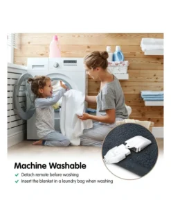 Heated Electric Blanket Throw Rug Coral Warm Fleece Winter Grey 13 Heated Electric Blanket Throw Rug Coral Warm Fleece Winter Grey -Furniture Series Store 855666640 5 720x928