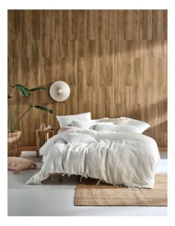 Linen House Abigail Quilt Cover Set In White