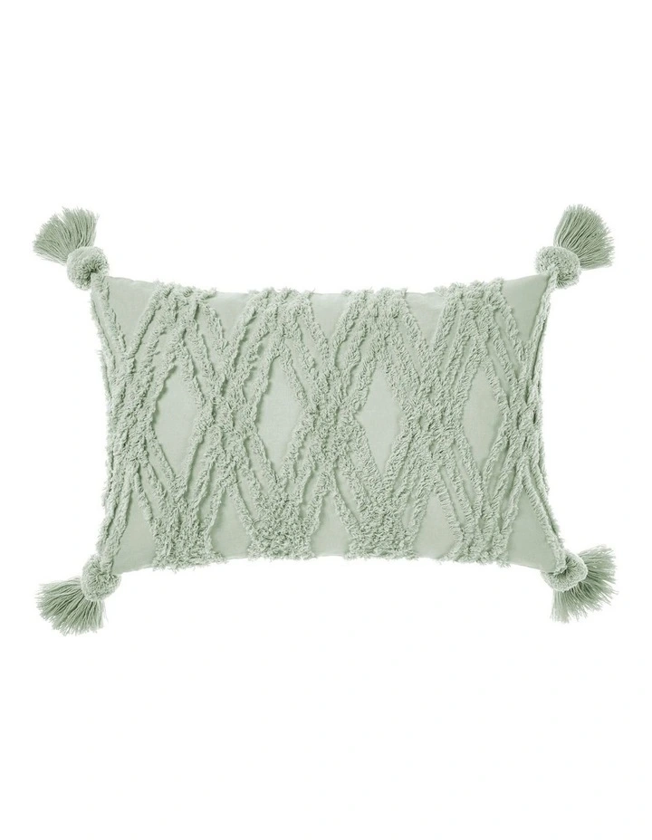 Linen House Solange Cushion In Mint 3 Linen House Solange Cushion In Mint