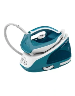 Tefal Express Easy Steam Station Iron In Teal SV6131