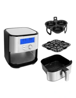 5.7L Maxx Plus Digital Air Fryer Stainless Silver FT47824SS -Furniture Series Store 859990510 4 720x928