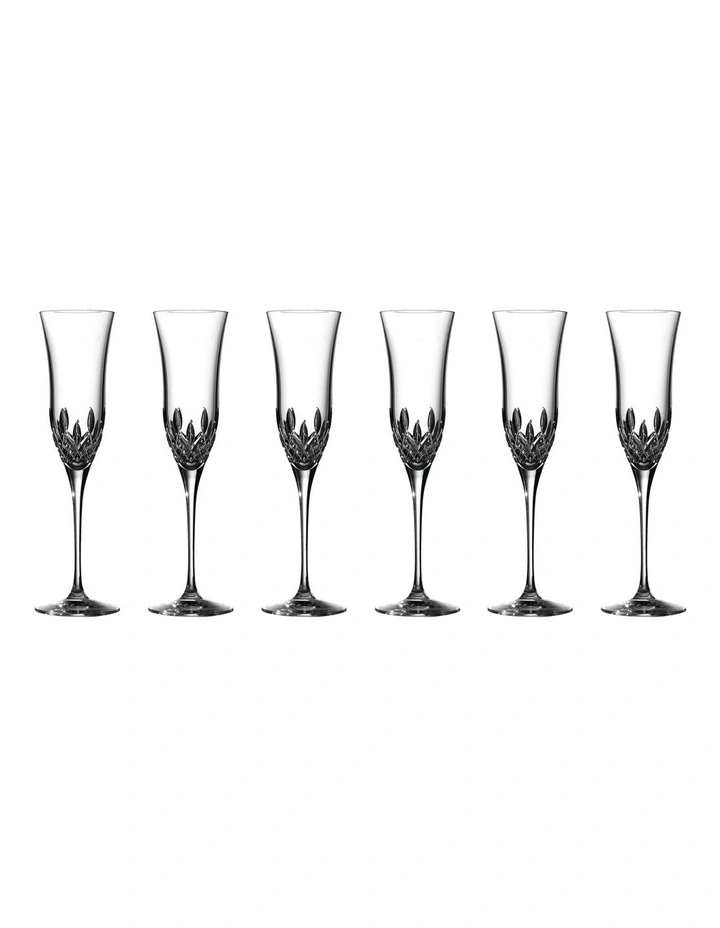 Waterford Lismore Essence Flute Set Of 6 236ml 3 Waterford Lismore Essence Flute Set Of 6 236ml