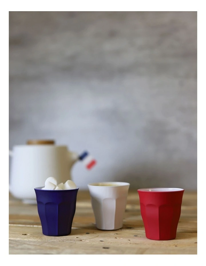 Duralex Picardie Soft Touch Tricolor Tumbler 90ml Set Of 3 4 Duralex Picardie Soft Touch Tricolor Tumbler 90ml Set Of 3 - Image 2
