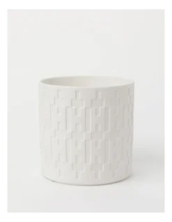 Paloma Ceramic Planter 13.7cm White