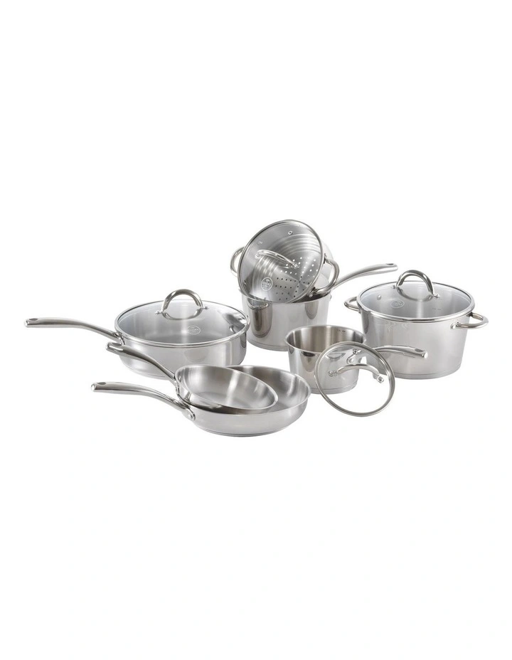 Stainless Steel 7 Piece Cookset 3 Stainless Steel 7 Piece Cookset