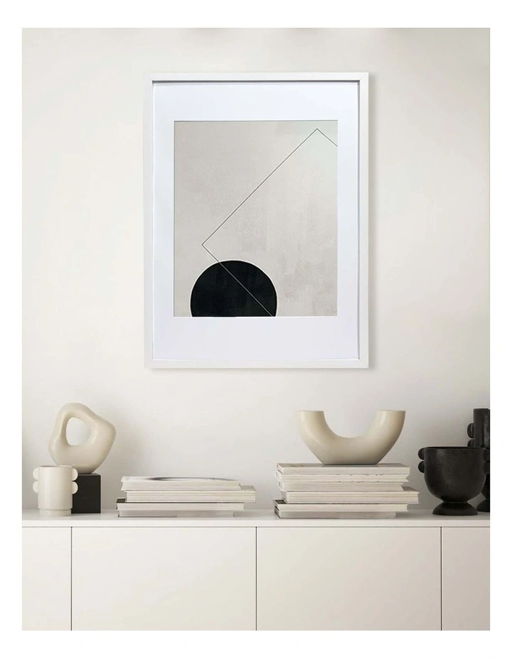 White Photo Frame 50x70/40x50cm 4 White Photo Frame 50x70/40x50cm - Image 2