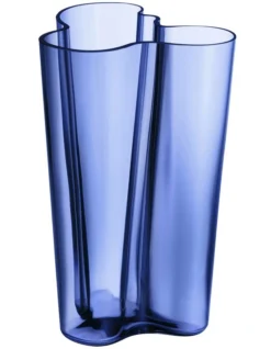 Iittala Aalto Vase 25.1cm Blue