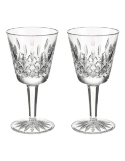 Waterford Mastercraft Lismore 1952 Dessert Wine Glasses Set Of 2