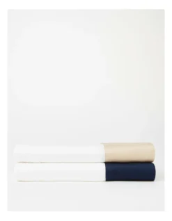 Heritage 500TC Ingah Cotton Sateen Sheet Set Indigo -Furniture Series Store 872974540 872973910 3 720x928