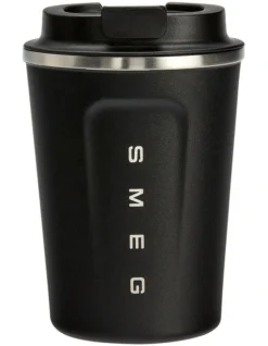 Smeg Travel Mug 350ml Black KCUP350