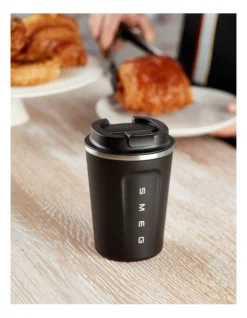 Smeg Travel Mug 350ml Black KCUP350 -Furniture Series Store 881895970 5 720x928