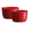 Emile Henry Ramekins 10cm Set Of 2 Burgundy 1 Emile Henry Ramekins 10cm Set Of 2 Burgundy -Furniture Series Store 883478080 1 720x928