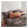 Cotton Double Sheet Set In Orange/Brown -Furniture Series Store 884106820 1 720x928